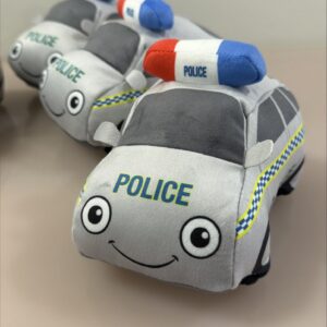 Plush police car